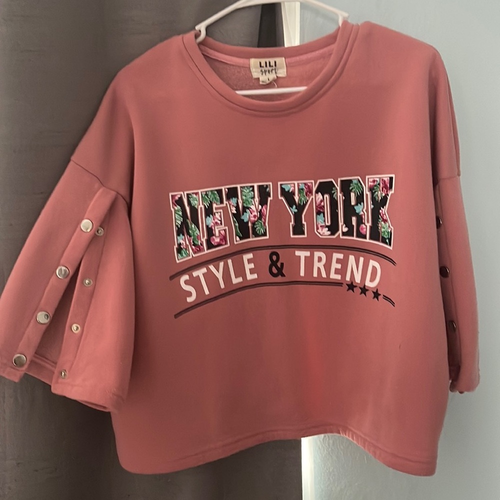 Oversized pink sweater💗